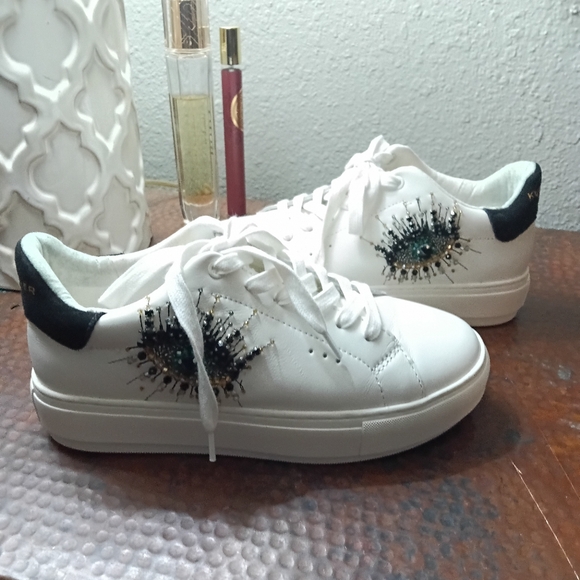 Kurt Geiger Sz. 8 Laney Evil Eye Sneaker - Picture 11 of 16